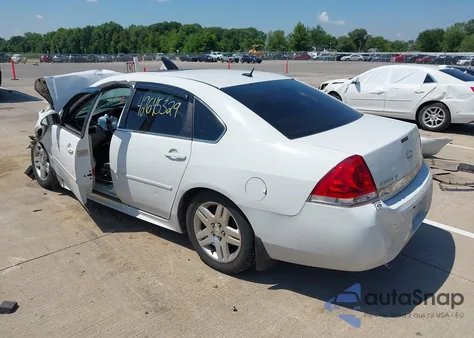 2011 Chevrolet Impala Lt from USA, damaged, VIN 2G1WB5EK1B1103729